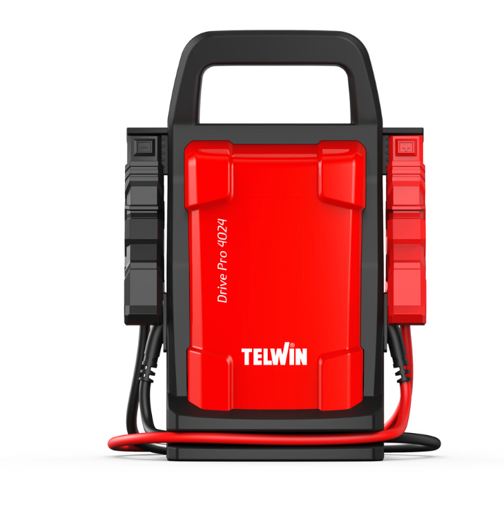 Avviatore multifunzione Telwin DRIVE PRO 4024 12V 24V struttura compatta e robusta