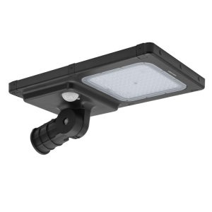 Lampione led  stradali hybridone solare ibrido con sensore crepuscolare e pir 24w luce calda-naturale 3000k-4000k - hybo-4016000