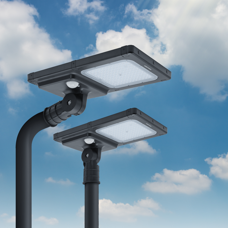 Lampione LED Century Stradali HybridOne Solare Ibrido 24W Luce Calda-Naturale 3000K-4000K - HYBO-4016000 03