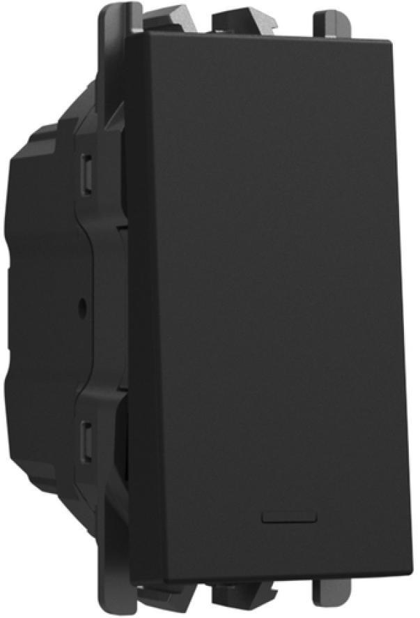  Interruttore Urmet 1 modulo 1P 10AX Lybra Nero - 27101.N 01