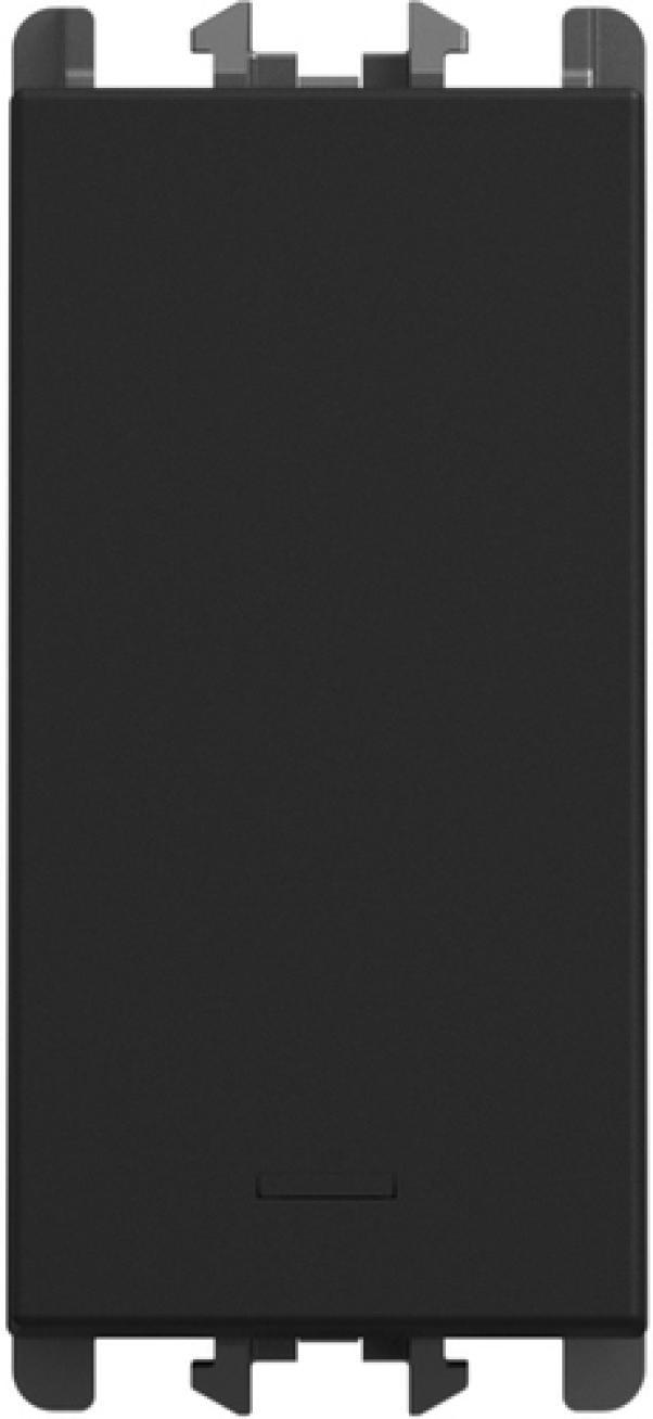 Interruttore Urmet 1 modulo 1P 10AX Lybra Nero - 27101.N 02