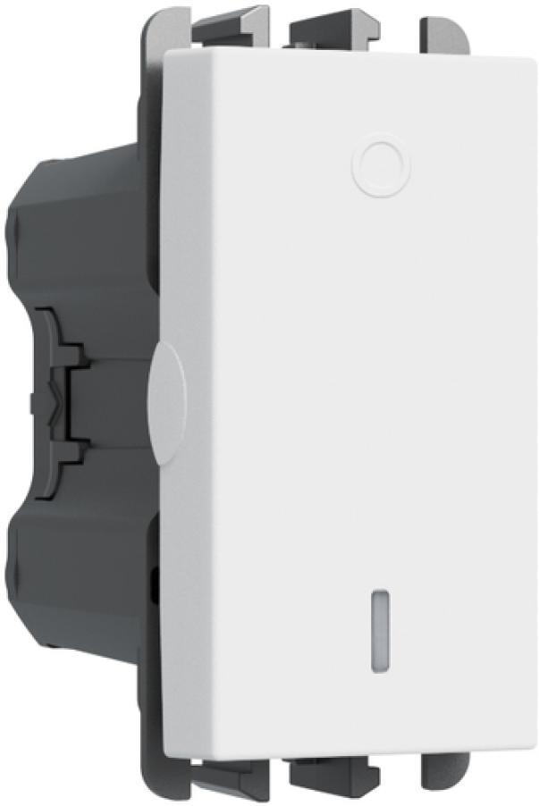 Interruttore Bipolare URMET LYBRA  Bianco - 27162.B 01