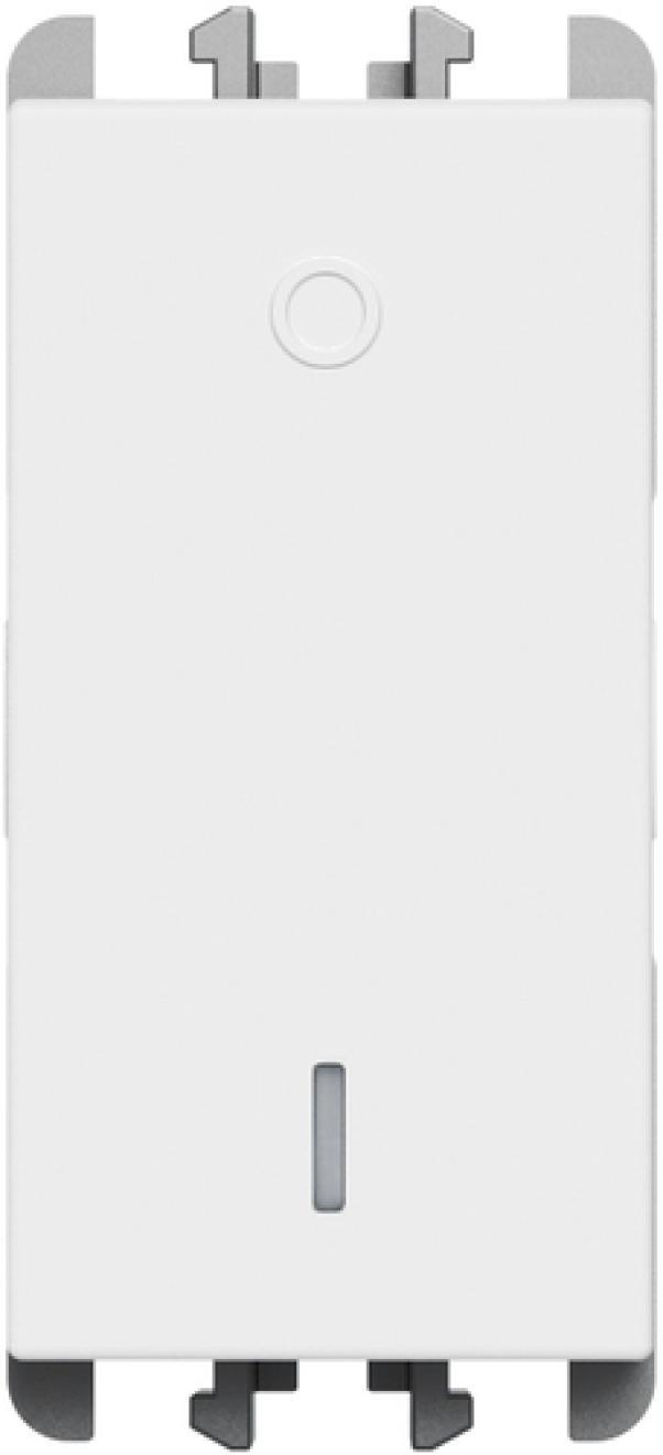 Interruttore Bipolare URMET LYBRA  Bianco - 27162.B 02