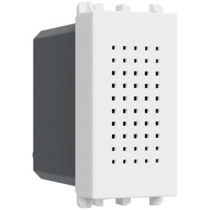 Suoneria 12vca 1 modulo bianca  - 27250.b