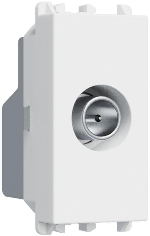 Presa TV diretta maschio URMET LYBRA Bianco - 27401.B 01