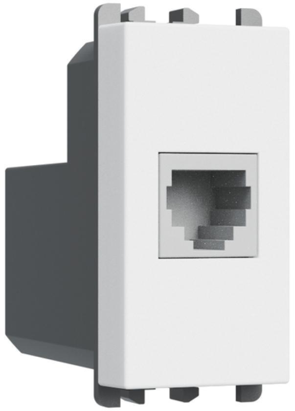 Presa Telefonica URMET Lybra Bianco - 27411.B 01