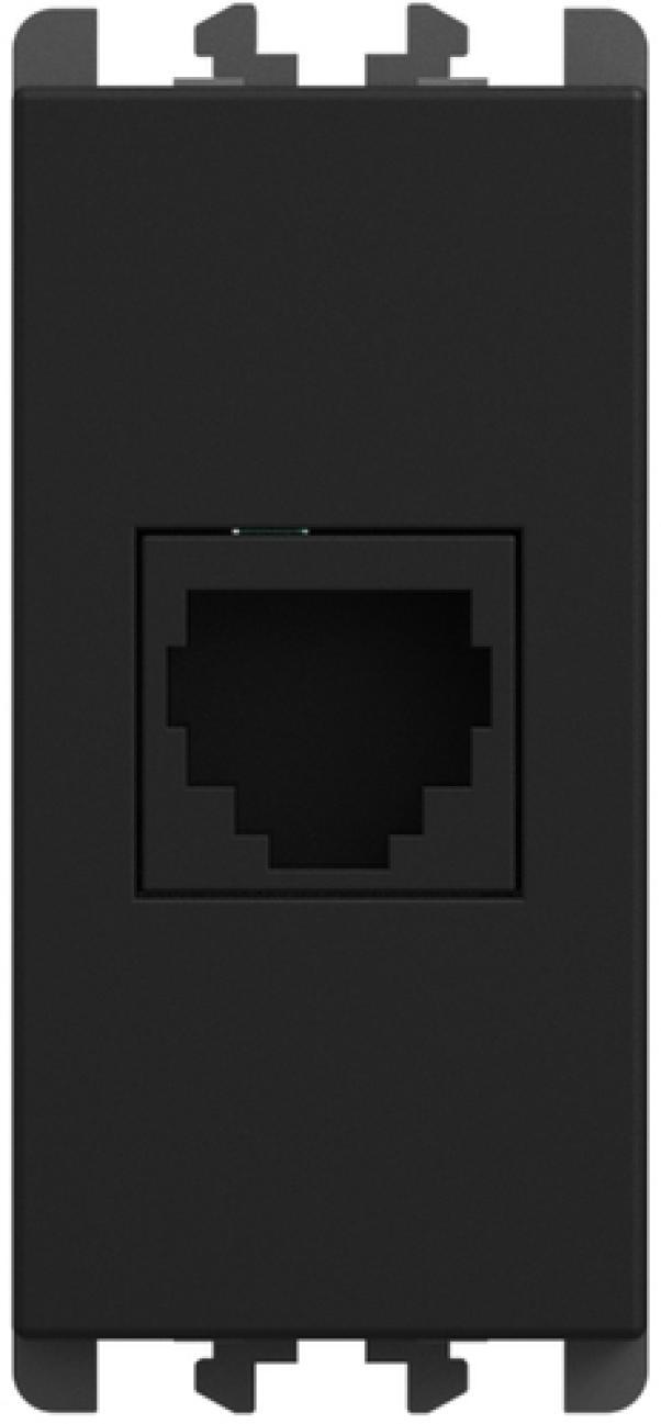 Presa Telefonica URMET Lybra Nero - 27411.N 02