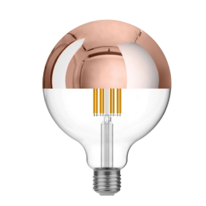 Lampadina led specchiata gold 125mm 7w 2700k creative cables - bb-a25