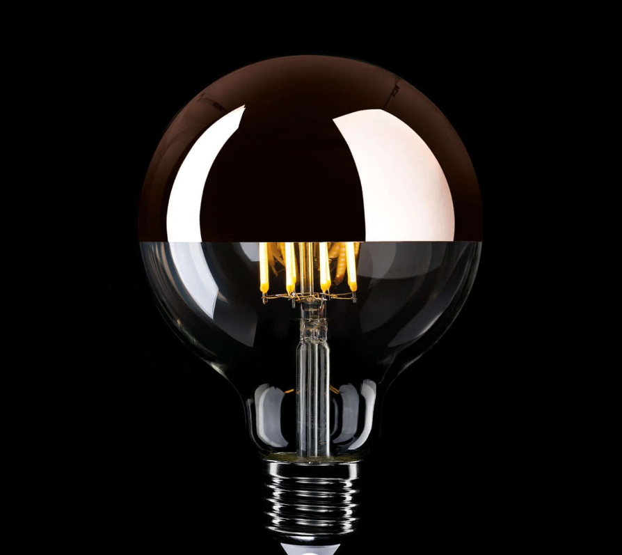 disegno tecnico lampadina led globo 125mm altezza 178mm