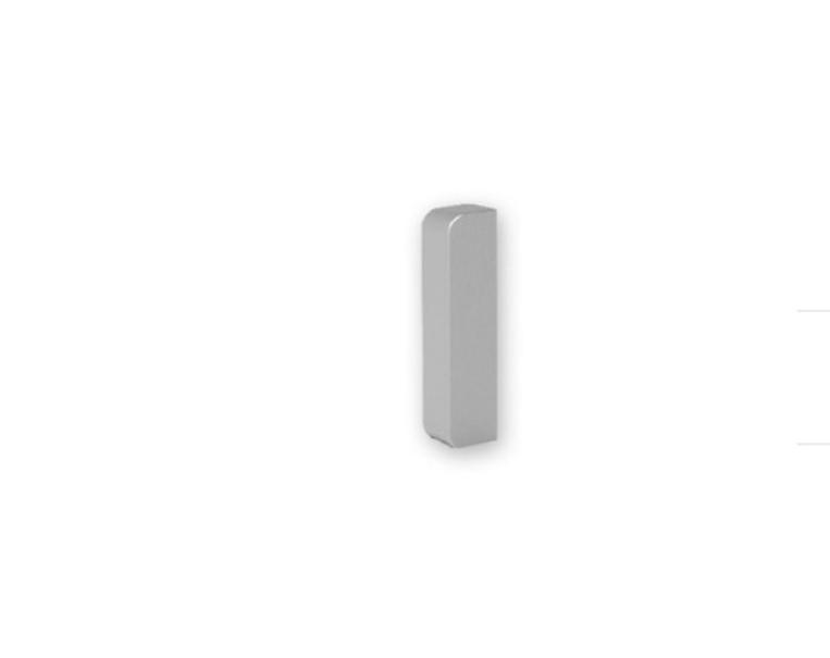terminale destro canale battiscopa wing 100x25 arnocanali in alluminio