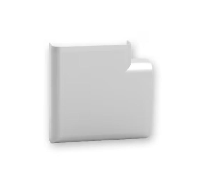 curva piana per canalina battiscopa decorazione alluminio arnoca nali wing design