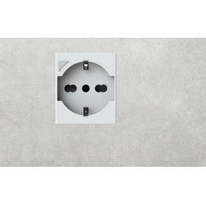 Presa smart wifi ble multistandard 16a compatibile vima linea  4bsp40s.v30b bianca