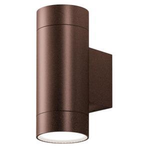 Applique esterno alluminio 2 luci 16 cm  ges1067
