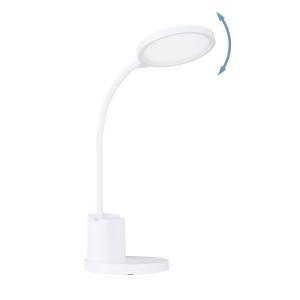 Lampada da tavolo led regolabile bianco  900529 moderna