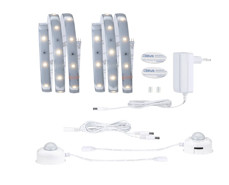 dettaglio sensore di movimento per strisce led sotto letto con parametri tecnici attivazione automatica