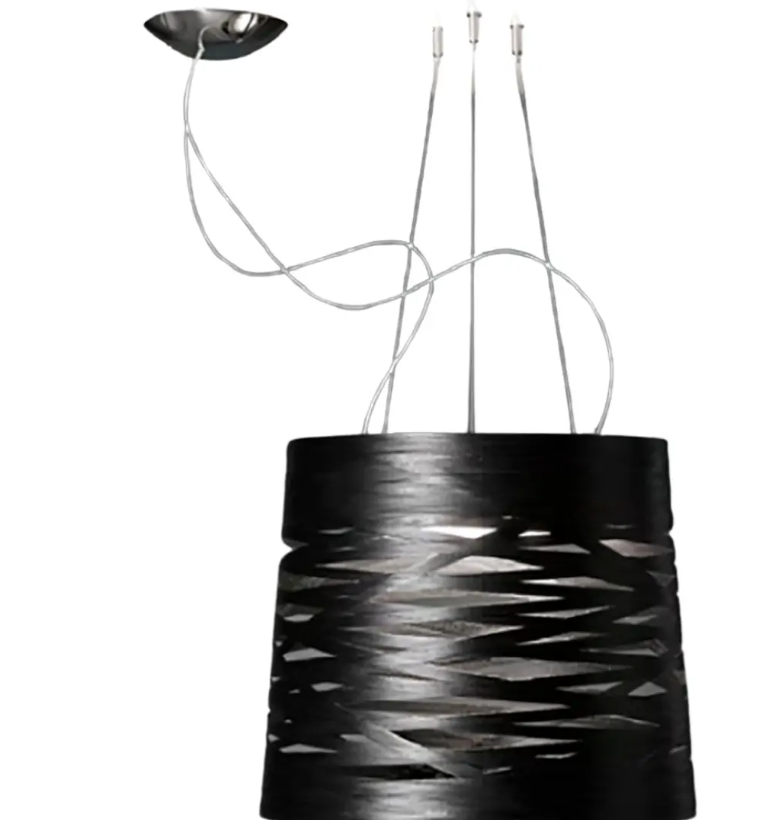 kit decentralizzazione acciaio foscarini per sospensione lampadario con fissaggi