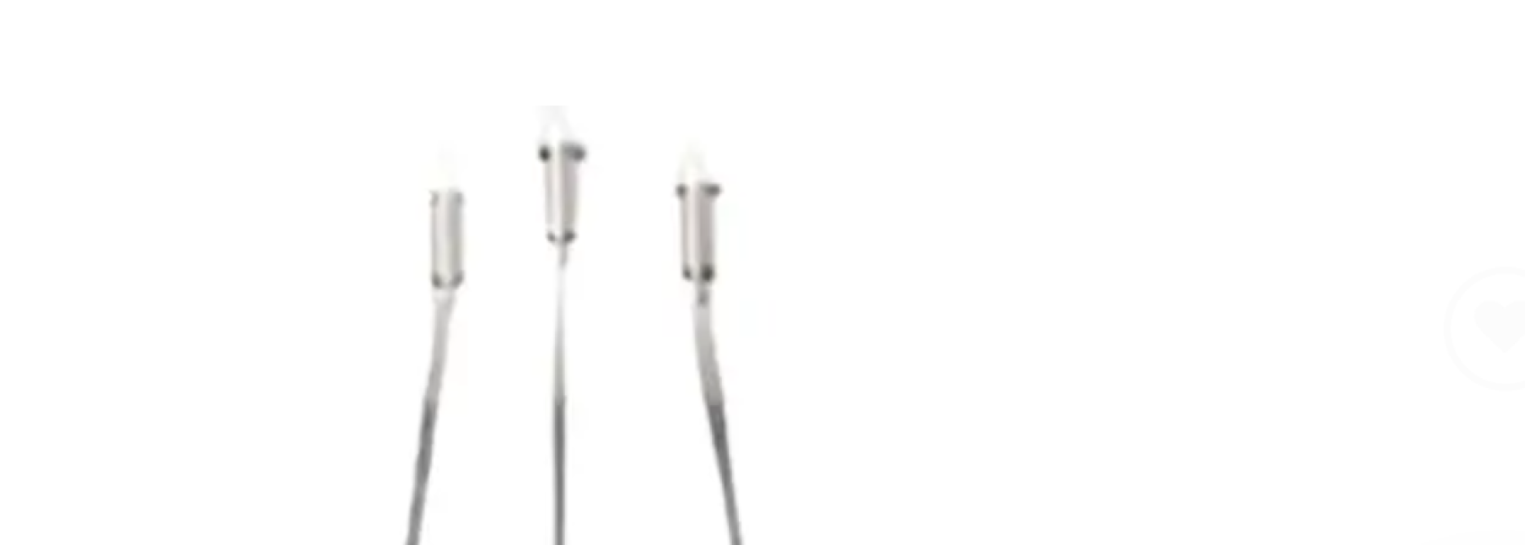 dettaglio terminali per fissaggio kit decentralizzazione lampada sospesa foscarini