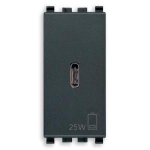 Alimentatore usb c power delivery 25w grigio  20292.c.25 modulo