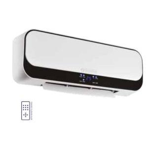 Termoventilatore ceramico programmabile 2000w parete caldoupt