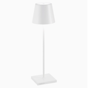 Lampada tavolo bianca led 38 cm  - ld1340b3