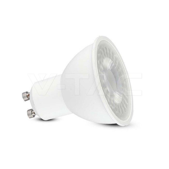 lampadina spot led gu10 v tac vista laterale