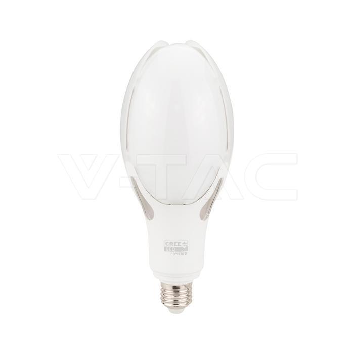 lampadina led e27 v tac 36w 4000k 4000lm vista frontale