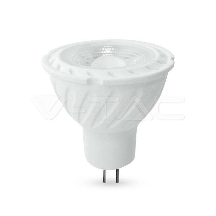 lampadina faretto led gu53 mr16 6w v tac vista laterale