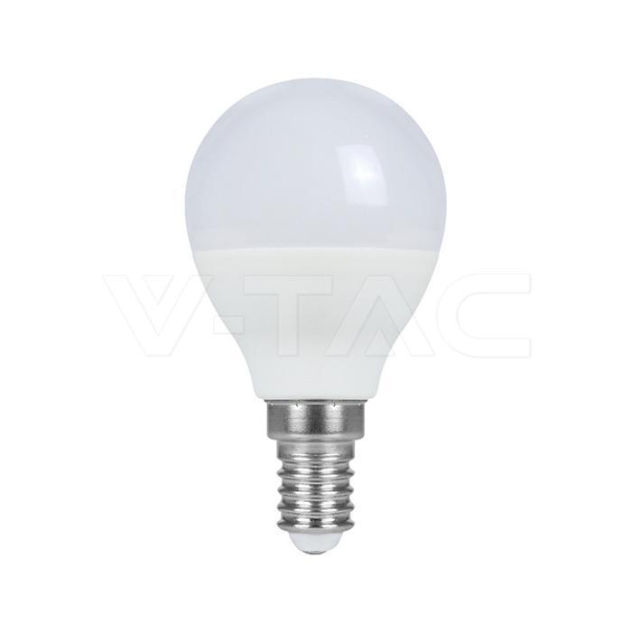 lampadina led e14 p45 v tac 6 5w 4000k