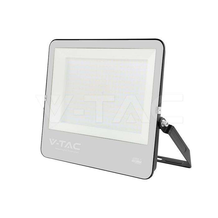 proiettore faro led v tac 300w 6500k nero vista frontale