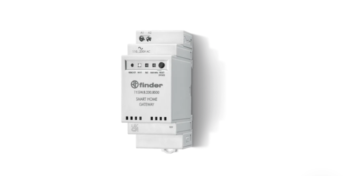 gateway smart home modulare Finder per integrazione domotica
