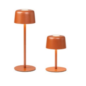 Lampada tavolo led touch dimmer 14-25 cm  terracotta  - ld1190t3