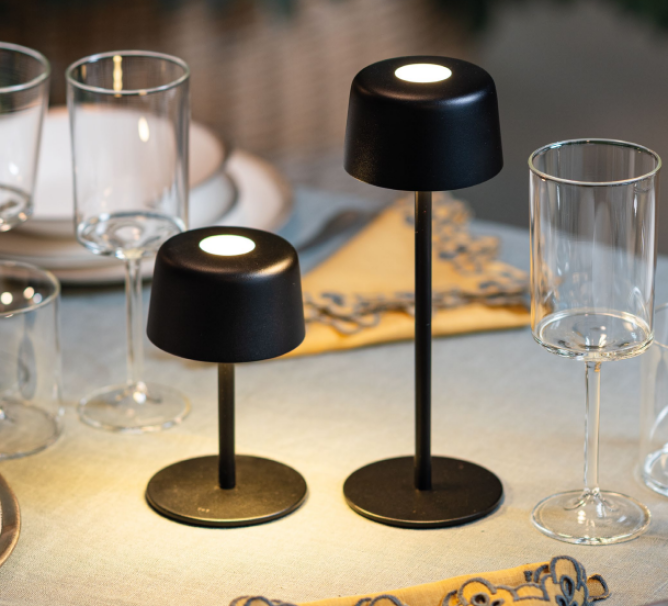 scheda tecnica lampada da tavolo led touch dimmer ip44