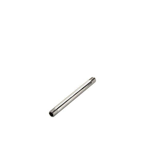 tige in metallo cromato con doppio filetto diametro 10 mm