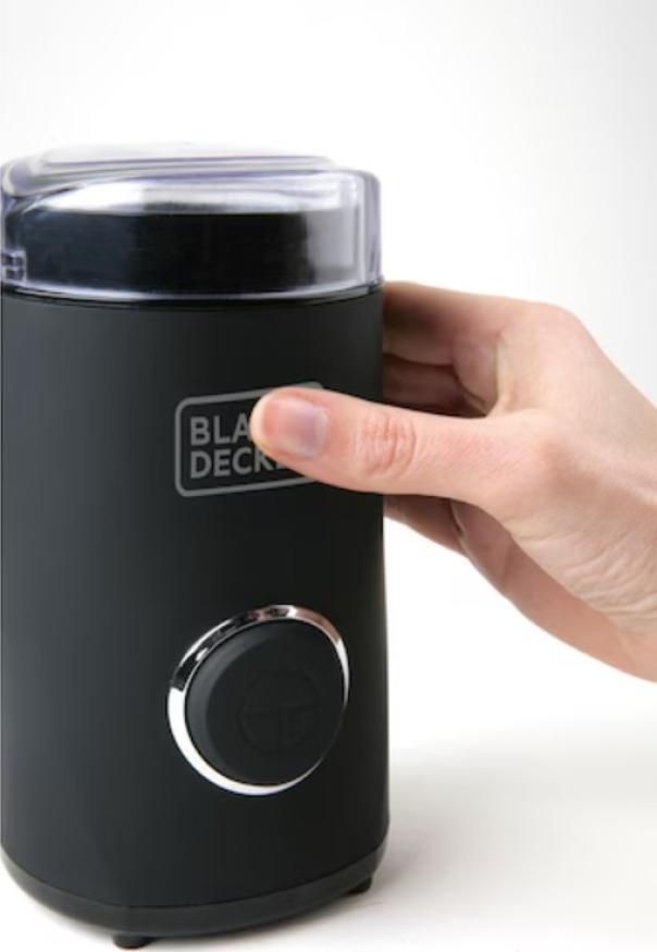 Macinacaffu00e8 da 150W Black+decker nero - BXCG150E 02