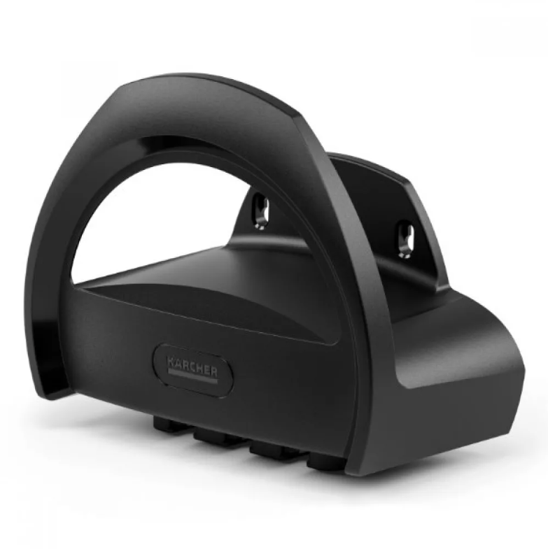 supporto portatubo a parete a sella Karcher colore nero
