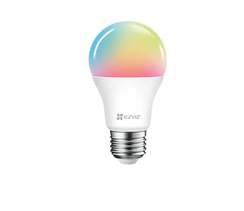 lampadina led smart rgb ezviz e27 con controllo vocale
