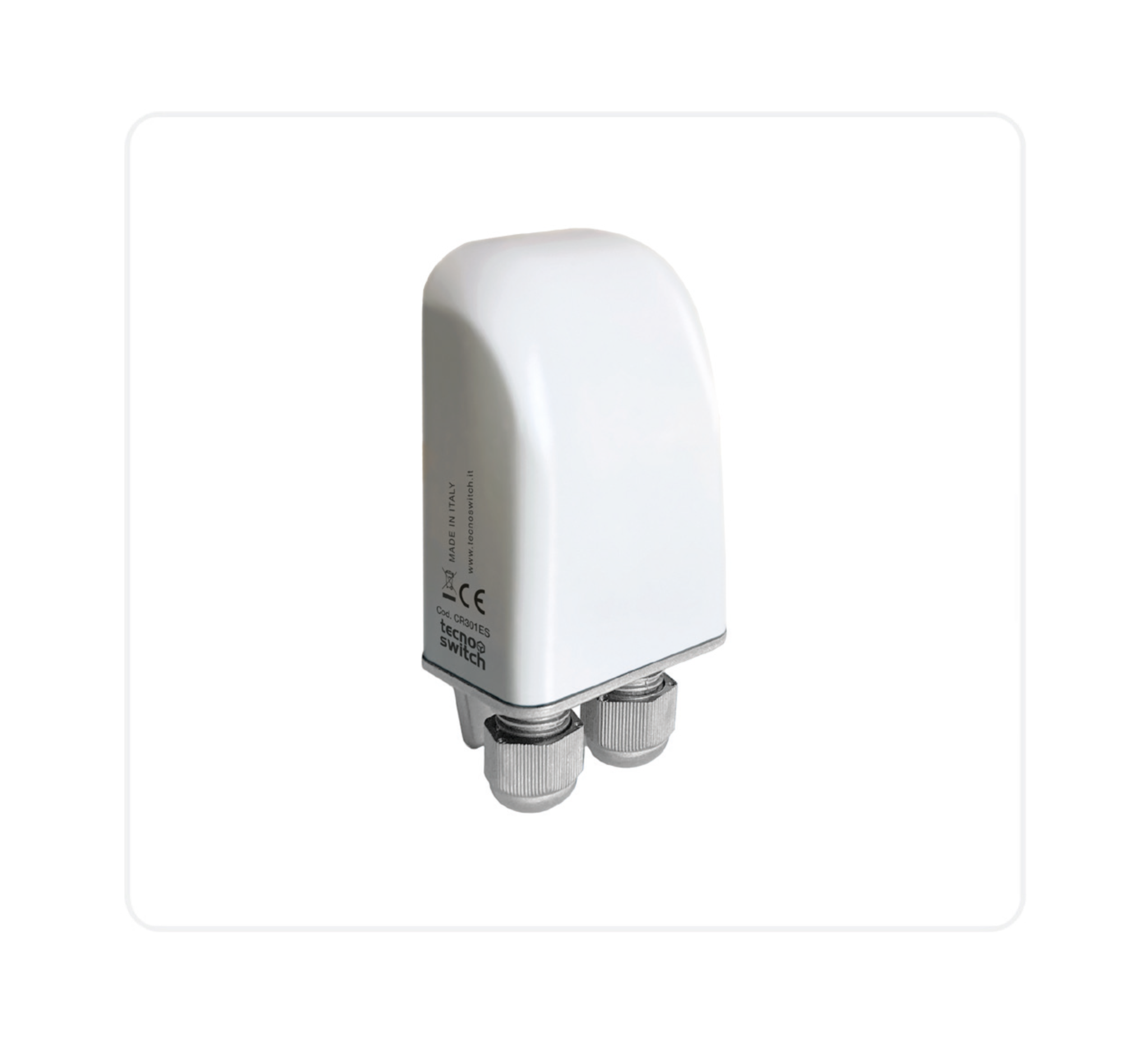 interruttore crepuscolare da esterno ip54 tecno switch con pressacavi