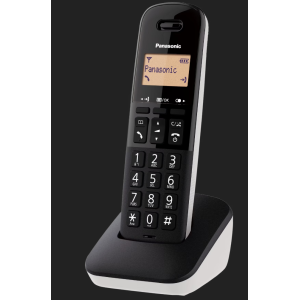 Telefono cordless  bianco/nero dect gap kxtgb610jtw