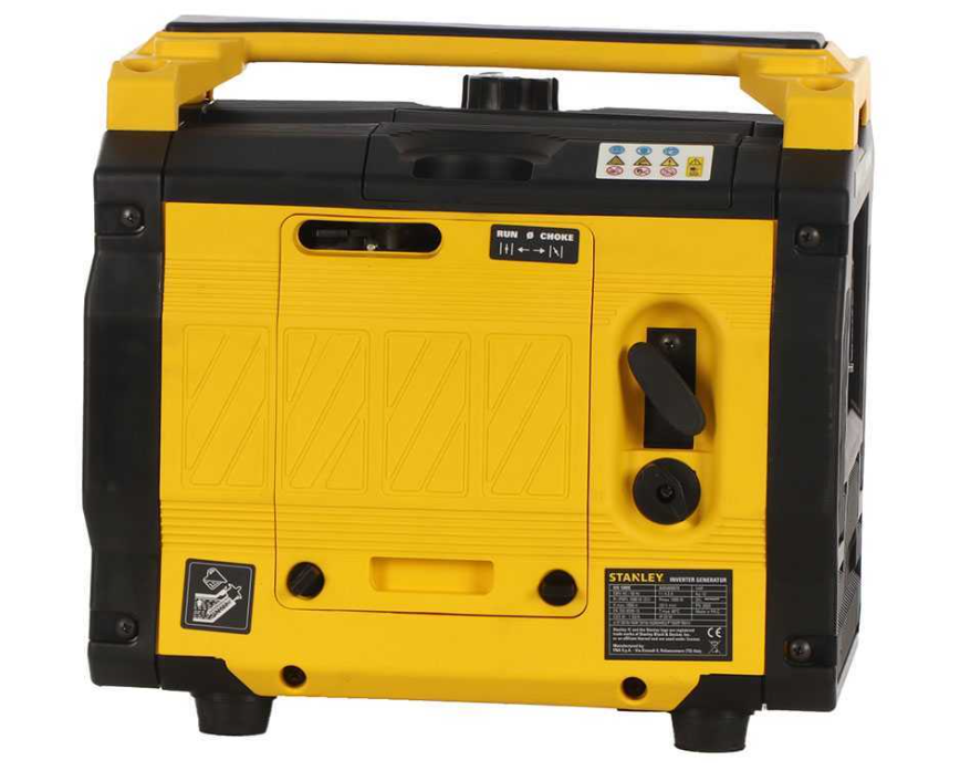generatore inverter portatile fini sig 1200s vista laterale giallo nero