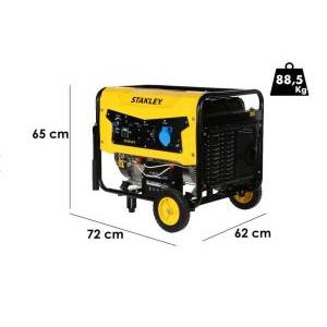 Generatore monofase 6 kw 72x62x65 fini sg 6500b-1