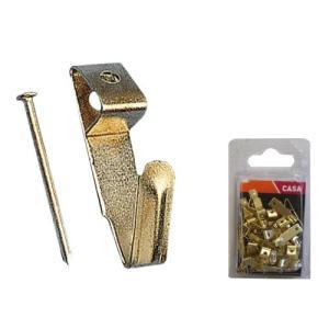 Ganci per quadro ottone 25 pezzi  - 548035