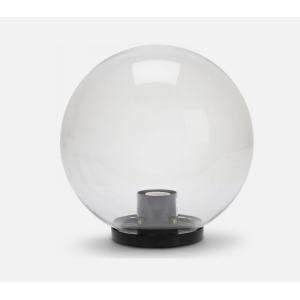 Sfera diffusore pmma trasparente attacco e27 200mm  - sph205