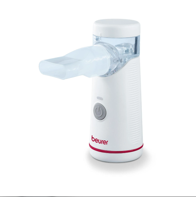 nebulizzatore aerosol portatile beurer ih51 con misure e caratteristiche