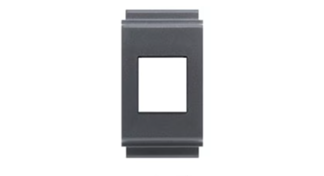 mostrina keystone 2 moduli feb elettrica mostrina keystone 2 moduli feb elettrica colore grigio antracite