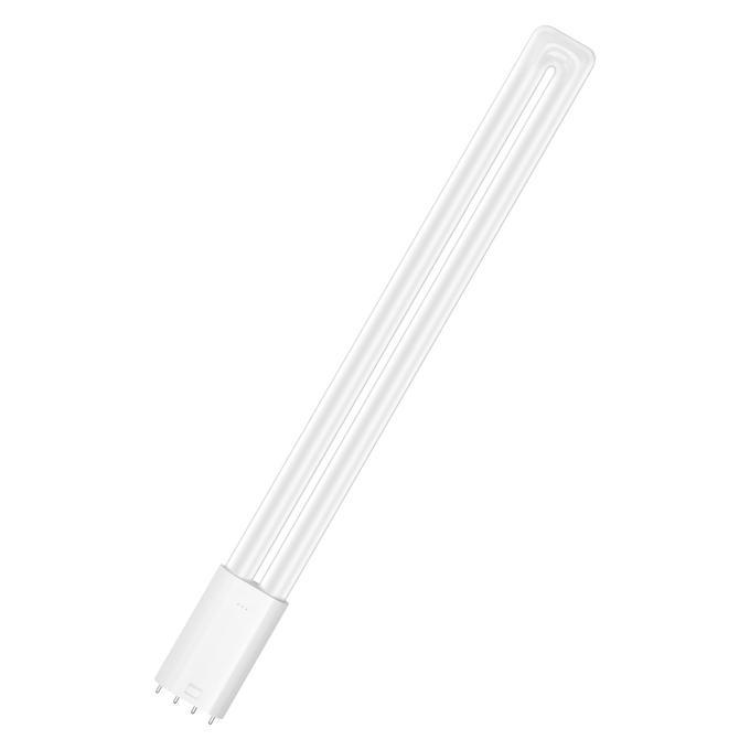lampada led dulux 2g11 18w 830 bianco caldo vista laterale