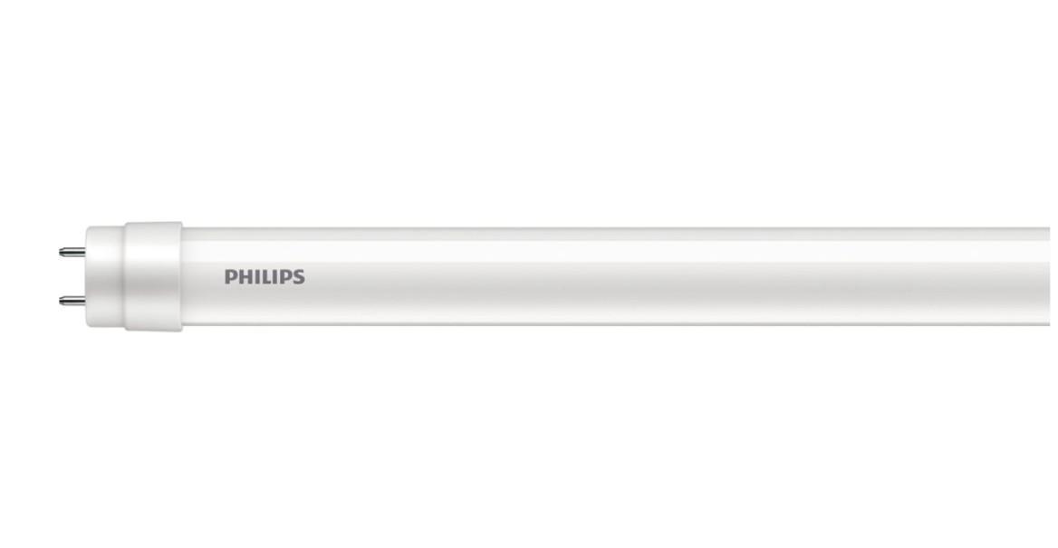 tubo led T8 1200mm 18W Philips bianco ad alta efficienza per illuminazione interna