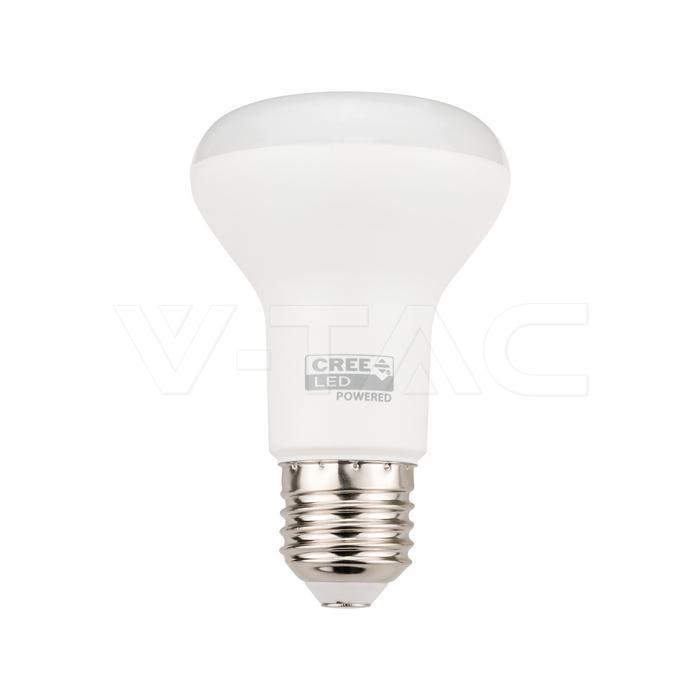 lampadina led e27 r63 v tac 8 5w 3000k luce calda