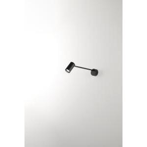 Applique orientabile nero attacco gu10 55x100x410  - 787