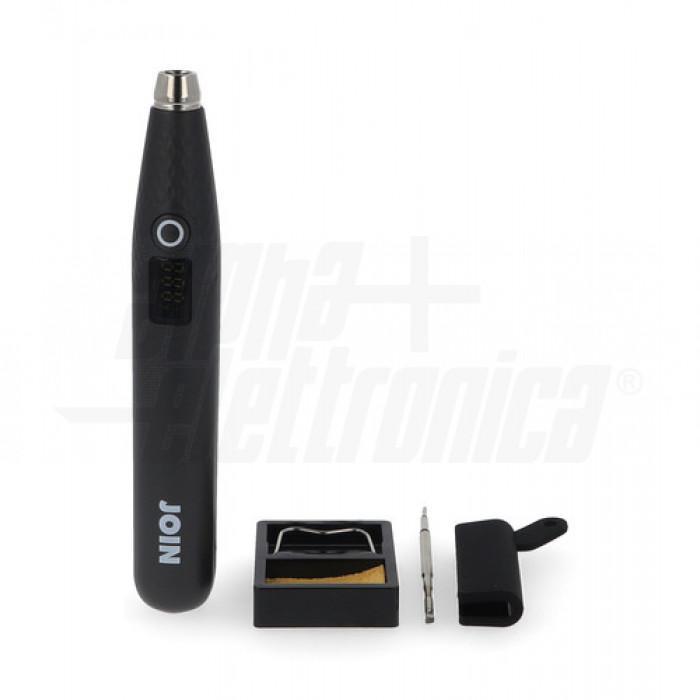 saldatore portatile con accessori e punta di ricambio