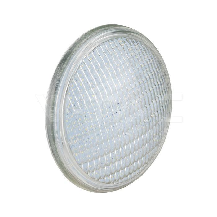 Lampada led piscina par56 12w 3000k vista frontale